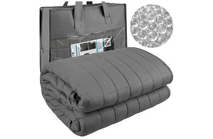 Záťažová antistresová prikrývka - Sensory Gray 8 kg, 200 × 150 cm
