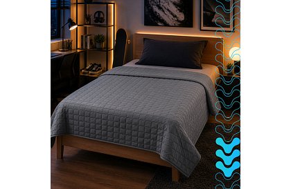 Záťažová antistresová prikrývka - Sensory Gray 8 kg, 200 × 150 cm