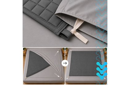 Záťažová antistresová prikrývka - Sensory Gray 8 kg, 200 × 150 cm