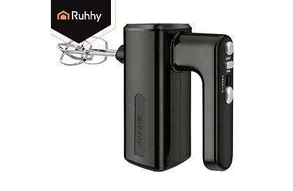 Ručný mixér 800 W, 5 rýchlostí, Turbo, hnetacie háky