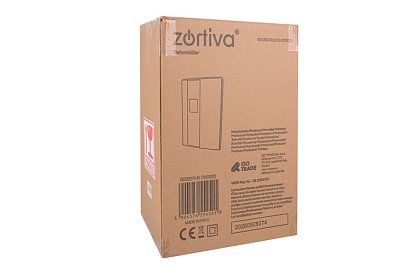 Odvlhčovač vzduchu Zortiva 90 W, 2 l, hygrostat, časovač, diaľkové ovládanie – čierny