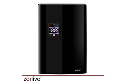 Odvlhčovač vzduchu Zortiva 90 W, 2 l, hygrostat, časovač, diaľkové ovládanie – čierny