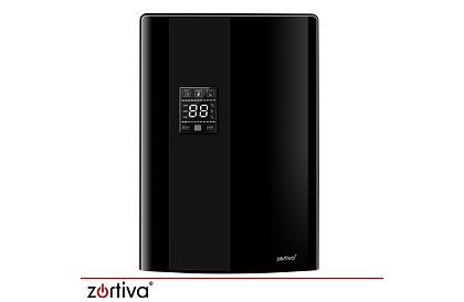 Odvlhčovač vzduchu Zortiva 90 W, 2 l, hygrostat, časovač, diaľkové ovládanie – čierny
