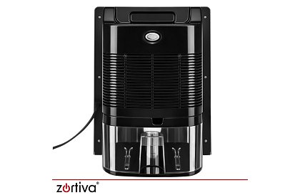 Odvlhčovač vzduchu Zortiva 90 W, 2 l, hygrostat, časovač, diaľkové ovládanie – čierny