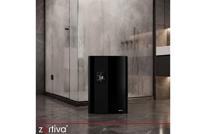 Odvlhčovač vzduchu Zortiva 90 W, 2 l, hygrostat, časovač, diaľkové ovládanie – čierny