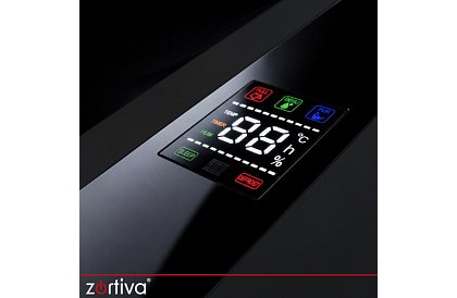 Odvlhčovač vzduchu Zortiva 90 W, 2 l, hygrostat, časovač, diaľkové ovládanie – čierny