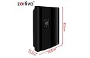 Odvlhčovač vzduchu Zortiva 90 W, 2 l, hygrostat, časovač, diaľkové ovládanie – čierny