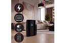 Odvlhčovač vzduchu Zortiva 90 W, 2 l, hygrostat, časovač, diaľkové ovládanie – čierny