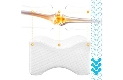 Ergonomický profilovaný vankúš medzi kolená ISOMEDIX 25 × 21 × 15 cm