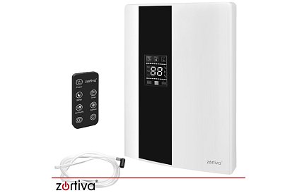 Odvlhčovač vzduchu Zortiva 90 W, 2 l, hygrostat, časovač, diaľkové ovládanie - biely