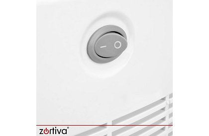 Odvlhčovač vzduchu Zortiva 90 W, 2 l, hygrostat, časovač, diaľkové ovládanie - biely