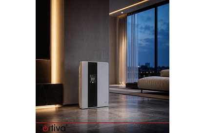 Odvlhčovač vzduchu Zortiva 90 W, 2 l, hygrostat, časovač, diaľkové ovládanie - biely
