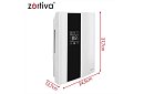 Odvlhčovač vzduchu Zortiva 90 W, 2 l, hygrostat, časovač, diaľkové ovládanie - biely
