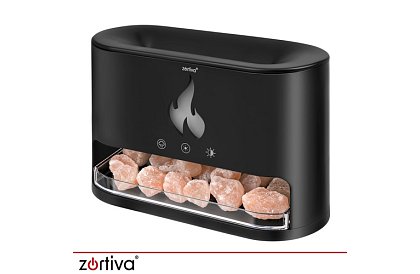 Ultrazvukový aroma difuzér Zortiva 250 ml s efektom plameňa