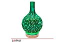 Aroma difuzér Zortiva 200 ml, RGB LED lampa, 3D efekt, aromaterapia