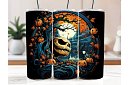 Cestovný termokelímok s brčkom 590 ml – Halloweensky kráľ Jack a tekvica 27
