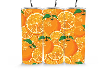 Cestovný termokelímok s brčkom 590 ml – Šťavnaté pomaranče 34