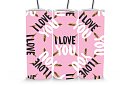 Cestovný termokelímok s brčkom 590 ml – I Love You s pierkami 39