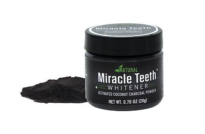 Bambusové uhlie na bielenie zubov - Miracle Teeth
