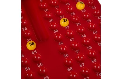 Bingo hra pre deti a rodiny s losovacím strojom