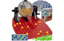 Bingo hra pre deti a rodiny s losovacím strojom