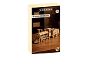 3D drevené puzzle - Parnej lokomotívy s tendrom