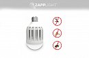 Elektrická lampa s lapačom hmyzu – zapp light