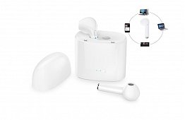Bluetooth sluchátka i7S s dobíjacím boxom