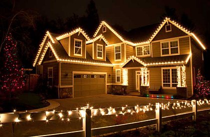 Vianočné vonkajšie LED reťaze - Efektná svetelná reťaz - 50 metrov