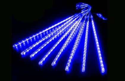 LED svetelné cencúle – 4 farby – 50 cm