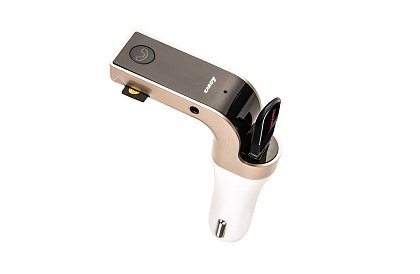 Bluetooth FM Transmitter, na USB a micro SD karty