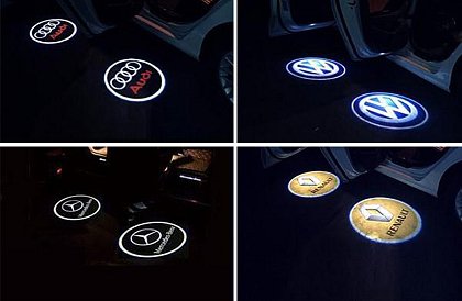 LED logo projektor značky automobilu