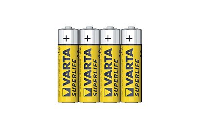 Batérie Varta AAA – Superlife - blistr 4ks