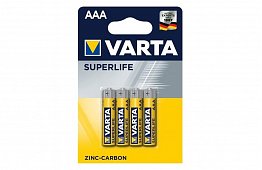 Batérie Varta AAA – Superlife - blistr 4ks