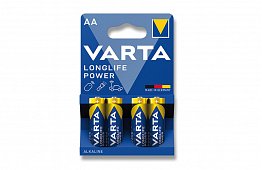 Batérie Varta AA – Longlife Power - blistr 4ks