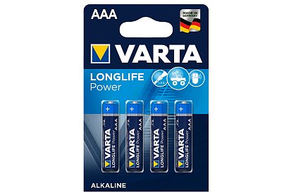 Batérie Varta AAA – Longlife Power - blistr 4ks