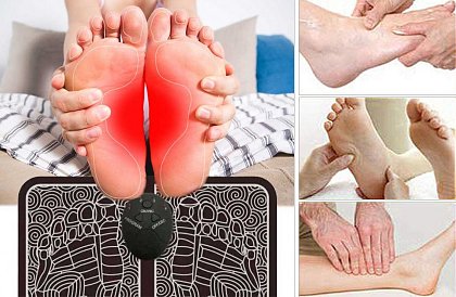 Elektrická masážna podložka nôh