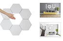 3x LED Bezdrôtové svietidlo HEXAGON na diaľkové ovládanie