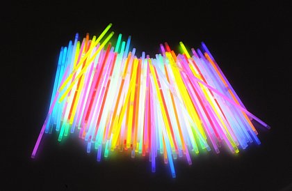 Svietiace tyčinky Lightstick - 100 ks