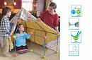Detská stavebnica stavania pevnosti, bunkrov
