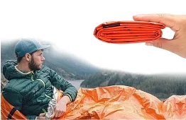 Núdzový outdoorový kempovací termálny spací vak