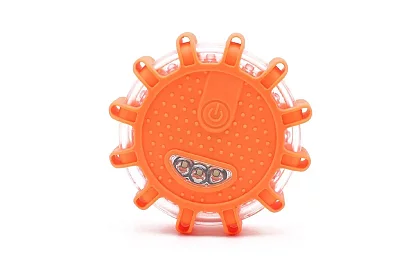 LED núdzové výstražné svetlo s magnetom – vôd odolné a nárazuvzdorné