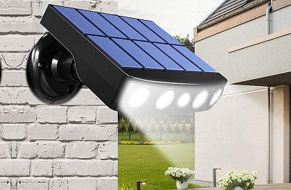 LED solárne svetlo s pohybovým snímačom – Security Light