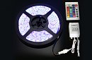 Lumenmax 3528 - RGB LED pásik - 5 metrov. Kompletná sada.