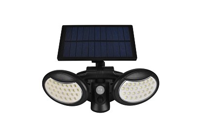 ENTAC - Solárne osvetlenie 56 LED 10W so snímačom pohybu