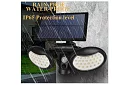 ENTAC - Solárne osvetlenie 56 LED 10W so snímačom pohybu