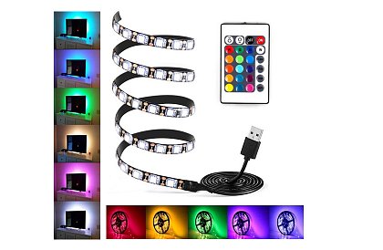 LED RGB pásik – Osvetlenie za televíziu – 3 metre