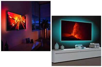 LED RGB pásik – Osvetlenie za televíziu – 3 metre