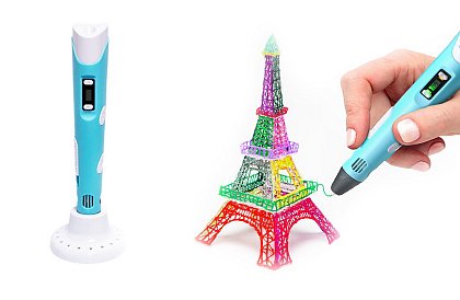 3D pero s displejom - na ručnú tlač 3D modelov