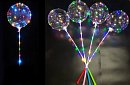 LED svietiaci balón s rukoväťou